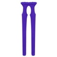 thumbnail image 4 of Jhaoyu Bas Résille Filet pour Femmes Collants Bas Cuisse Haute Violet Taille Unique, 4 of 4