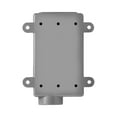 thumbnail image 4 of OSD Outdoor 300W Volume Control, Resistor-Based, Weather Resistant Enclosure, OVC305R, White, 4 of 4