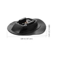 thumbnail image 2 of BALAHAPY Soporte Para Cámara Negro Con Base De PVC Para Tabla De Surf Y Paddleboard Resistente Y Estable, 2 of 7
