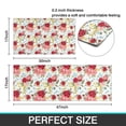 thumbnail image 7 of Pioneer Flower Floral Print Pattern Kitchen Rugs Sets Of 2,Anti Fatigue Kitchen Mat Rugs Non Slip Washable,Decorative Kitchen Floor Mats for Kitchen,Sink,Laundry,17"x30"+17"x47", 7 of 7