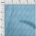 thumbnail image 2 of oneOone Silk Tabby Turquoise Blue Fabric Asian Traditional Craft Projects Decor Fabric Printed By The Yard 42 Inch Wide, 2 of 4