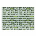 thumbnail image 1 of Cars Cutting Board, Number of Cars with Various Jobs Trucks Sedans Buses Traveling Journey Working, Decorative Tempered Glass Cutting and Serving Board, Small Size, Apple Green, by Ambesonne, 1 of 1