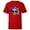 Red, variant on Mickey and Friends Donald Duck Fun in the Sun - Short Sleeve T-Shirt for Kids - Customized-Athletic Heather