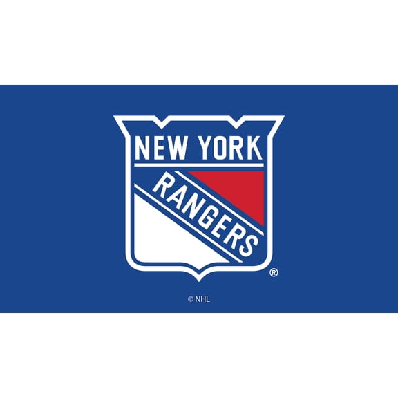 New York Rangers 28" x 16" Turf Mat