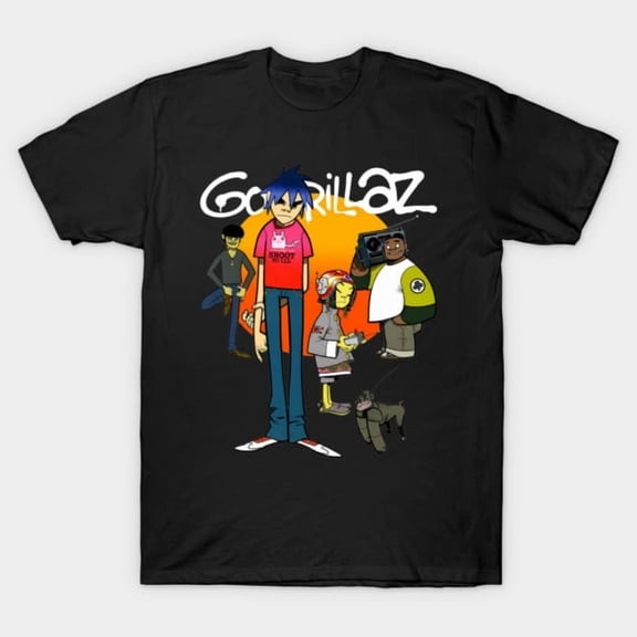 Gorillaz! The Mountain Tour Summer 2026 T-Shirt
