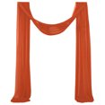 thumbnail image 4 of LCXmlly Roasting Pan Wedding Arch Drape Fabric Long 3 Panels Wide Sheer Wrinkle Free Soft Party Backdrop Drapery, 4 of 6