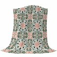 thumbnail image 6 of Boho Flowers Blanket Soft Cozy Warm Throw Blanket for Couch, Plush Fuzzy Flannel Fleece Blankets for Sofa, Farmhouse Abstract Geometric Patterned Bed Blankets Lightweight Gifts for Women, 32"x48", 6 of 9