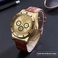 thumbnail image 4 of openpig Electric Lighter Watch Men's Casual Wristwatches with Windproof Flameless Cigarette Cigar Lighter USB Rechargeable, A, 4 of 5