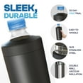 thumbnail image 5 of Frost Buddy Universal Buddy XL Can Cooler Fits 12-ounce, 16-ounce, 20-ounce, and 24-ounce Cans and Bottles - Keep Your Drinks Refreshingly Chilled for over 12 hours (Red), 5 of 8