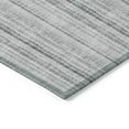 thumbnail image 4 of Addison Rugs Chantille Indoor/Outdoor Transitional Stripes Silver Washable Rectangle Rug, 3' x 5', 4 of 6