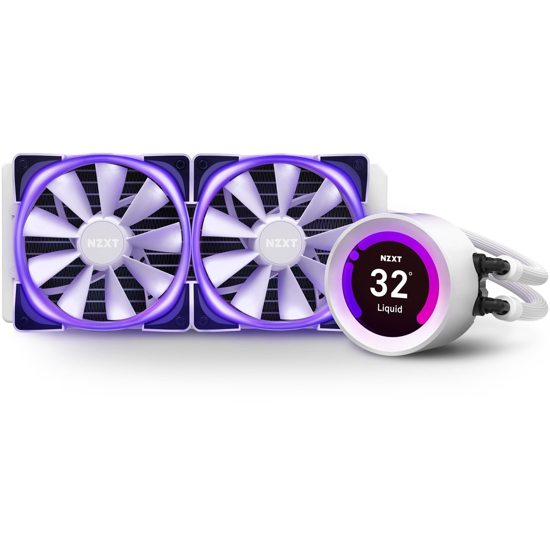 NZXT Kraken Z53 RGB 240mm Liquid Cooler with LCD Display - Walmart.com