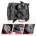 thumbnail image 5 of Anzo Usa 111384 Projector Headlight Set Fits select: 2007-2013 CHEVROLET SILVERADO, 5 of 6