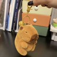 thumbnail image 5 of Capybara Peluche Trousseau Sac Mignon Pendentif Créatif Peluche Animaux Porte-Clés Poupée, 5 of 5