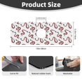 thumbnail image 2 of Kdxio Red Snake Pattern Non-Slip Diatom Mud Faucet Drain Pad,Self Absorbent Mat for Kitchen Sink for Variety Kitchen & Bathroom Countertops, 2 of 7