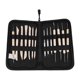 thumbnail image 1 of 14 Uds. De cera de madera, arcilla, cerámica, tallado, modelado, escultura, herramienta artesanal DIY con bolsa de tela Oxford, 1 of 8