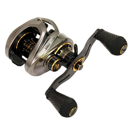 Custom Gear - Lews Fishing Custom Pro Speed Spool ACB Casting Reel 8.3:1 Gear Ratio, 11 Bearings, 14 lb Max DSrag, Right Hand