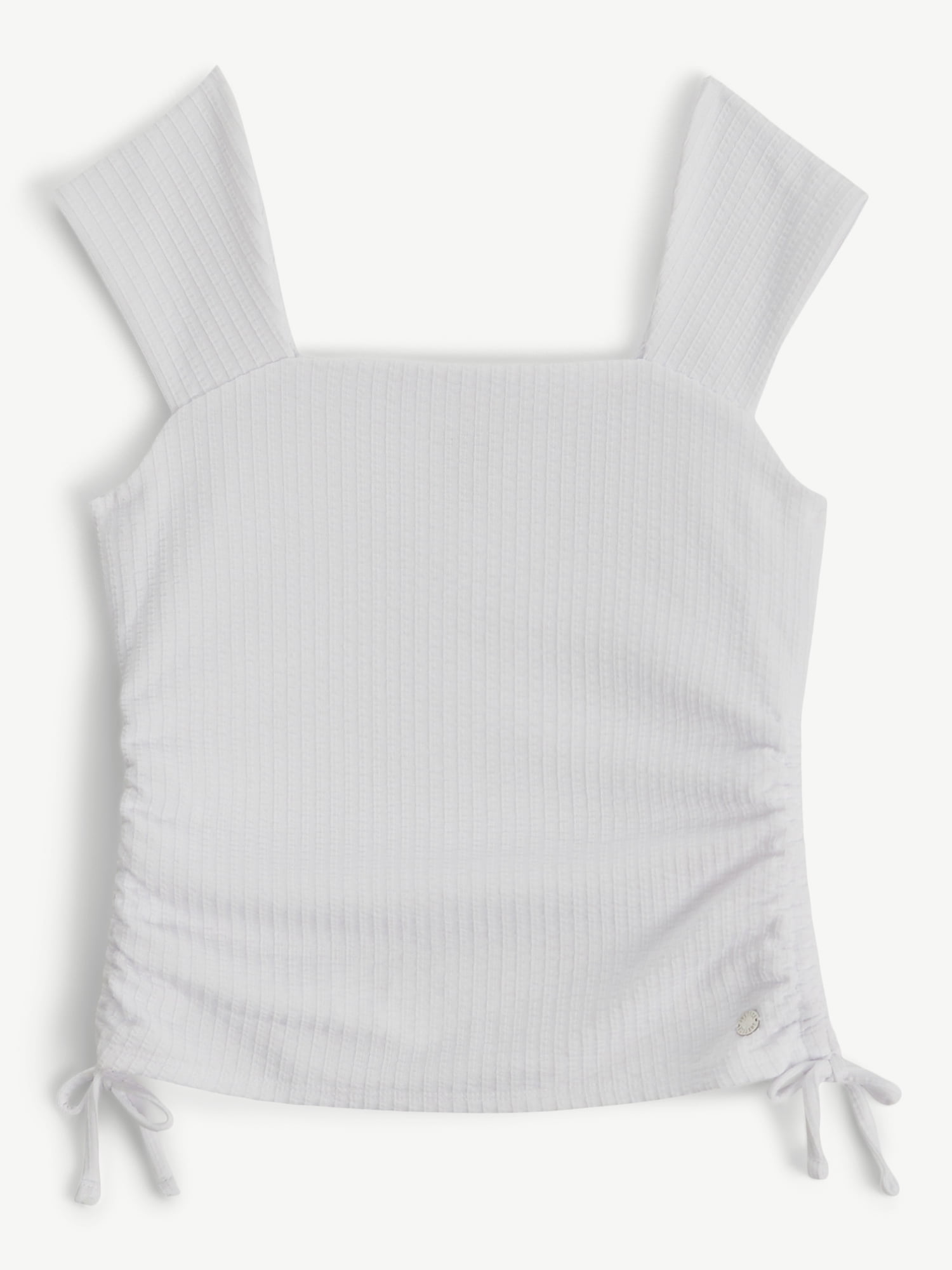 Justice Girl's Cap Sleeve Cinch Tee, Sizes XS - XLP