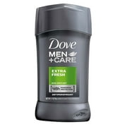 Dove Deodorant 2.7oz Mens Extra Fresh (Pack of 3)