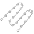 thumbnail image 1 of Cadena de aleación para bolso, correa para bolso con diamantes de imitación, cadena de repuesto para bolso de hombro, 1 of 8