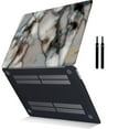 thumbnail image 1 of Hard Shell Case for 2022 - 2018 Rel. Newest MacBook Air 13 inch with Retina Display USB Type-C Model: A2337 m1 A2179 A1932 Marble A 171 Cable Tie, 1 of 5