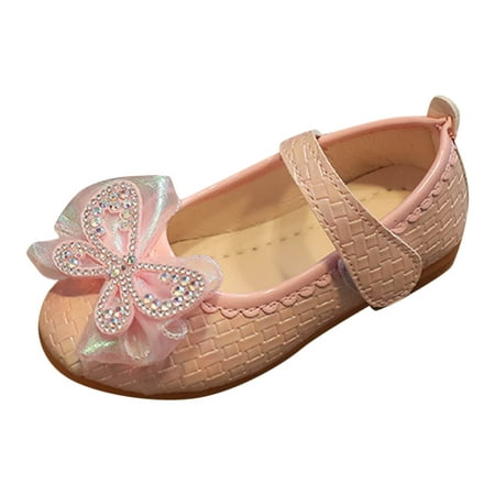 

Toddler Girl Pink Summer Flats 4 Years-4.5 Years