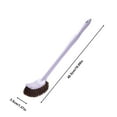 thumbnail image 3 of Long Handle Floor Brush, Washable Toilet Cleaner, Bathroom Kitchen Scrub Brush, Modern Compact Cleaning Tool, Non-scratch Bristles, Easy Storage Household Brush, 3 of 6