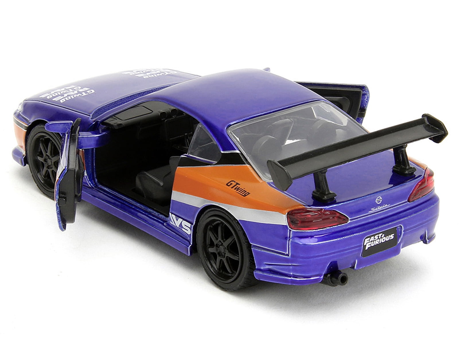 2001 Nissan Silvia S15 RHD Blue Metallic with Graphics 