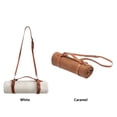 thumbnail image 3 of Naiovety Manta de picnic de playa para exteriores, parque, camping, manta de playa, manta de picnic extragrande Kits de desorden para acampar blanco Incluye cinturón largo, 3 of 5