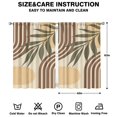 thumbnail image 2 of Modern Abstract Geometric Boho Curtains-blackout Curtains Bedroom Decor Living Room Darkening Grommet Window Drapes 2 Panels Set 41"x63", 2 of 2