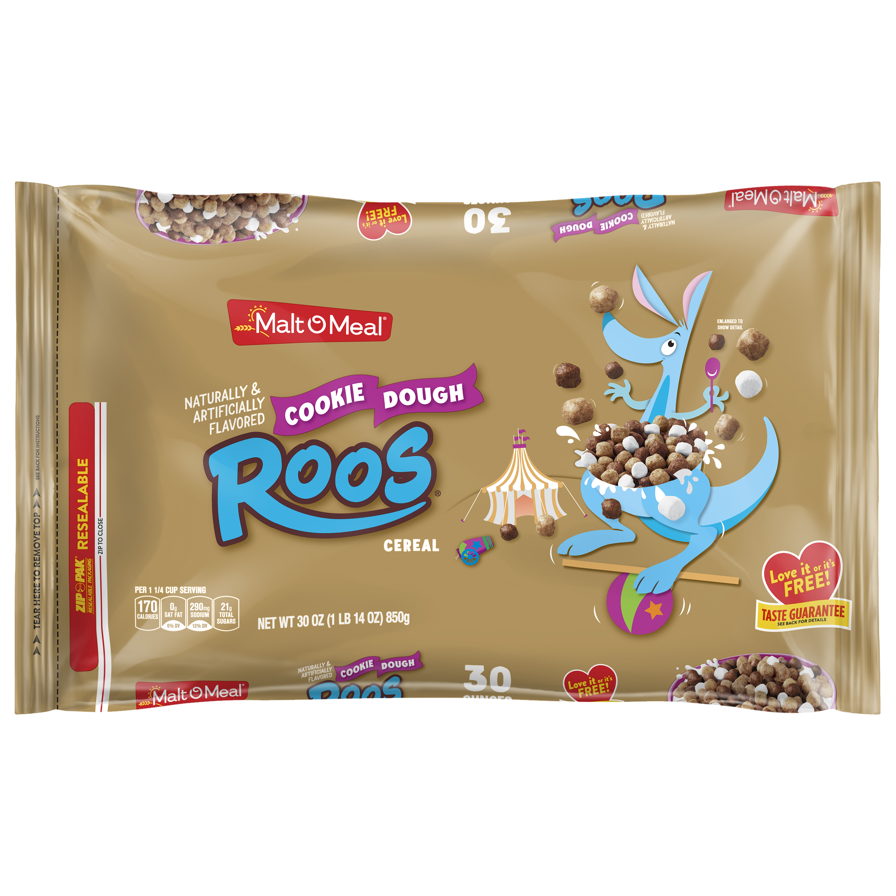 Cookie Dough Roos Marshmallow Cereal, 30 oz Kuwait Ubuy
