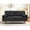 Black, variant on US Pride Furniture Monahan 58''W Velvet Tufted Loveseat, Black