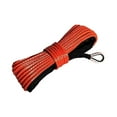 thumbnail image 1 of 1/4''x50' Truck Boat Emergency Replacement Car Outdoor Accessories Synthetic Winch Rope Cable ATV UTV 7700lbs 12 Strand String, 1 of 6