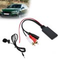 thumbnail image 4 of Audio Wire Adaptor,  Harness Connector Stable Transfer 150cm/59in Long  For Car Replacement For  With 2RCA Port, 4 of 8