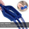 thumbnail image 4 of Paños de limpieza para persianas, paquete de 2 limpiadores de microfibra para ventanas, persianas, aire acondicionado, 4 of 5