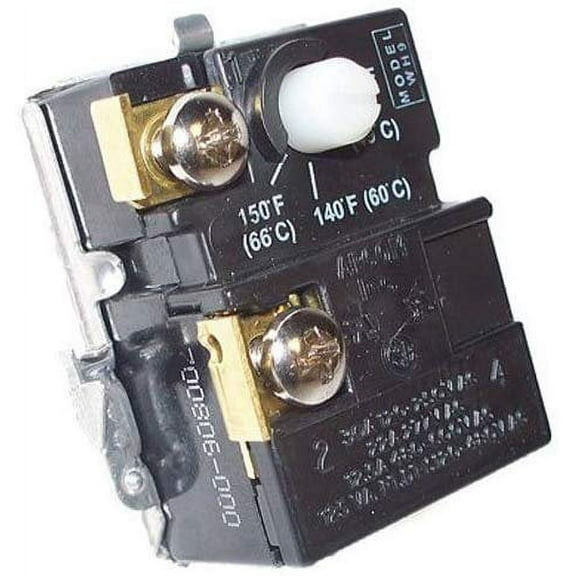 Reliance Lower Electric Thermostat 9000507-045 - Manual Power - Black