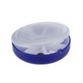 thumbnail image 2 of Unique Bargains 1 Pc 7 Grids Flip Up Circular Pill Case Lightweight for Travel Blue Purple, 2 of 6