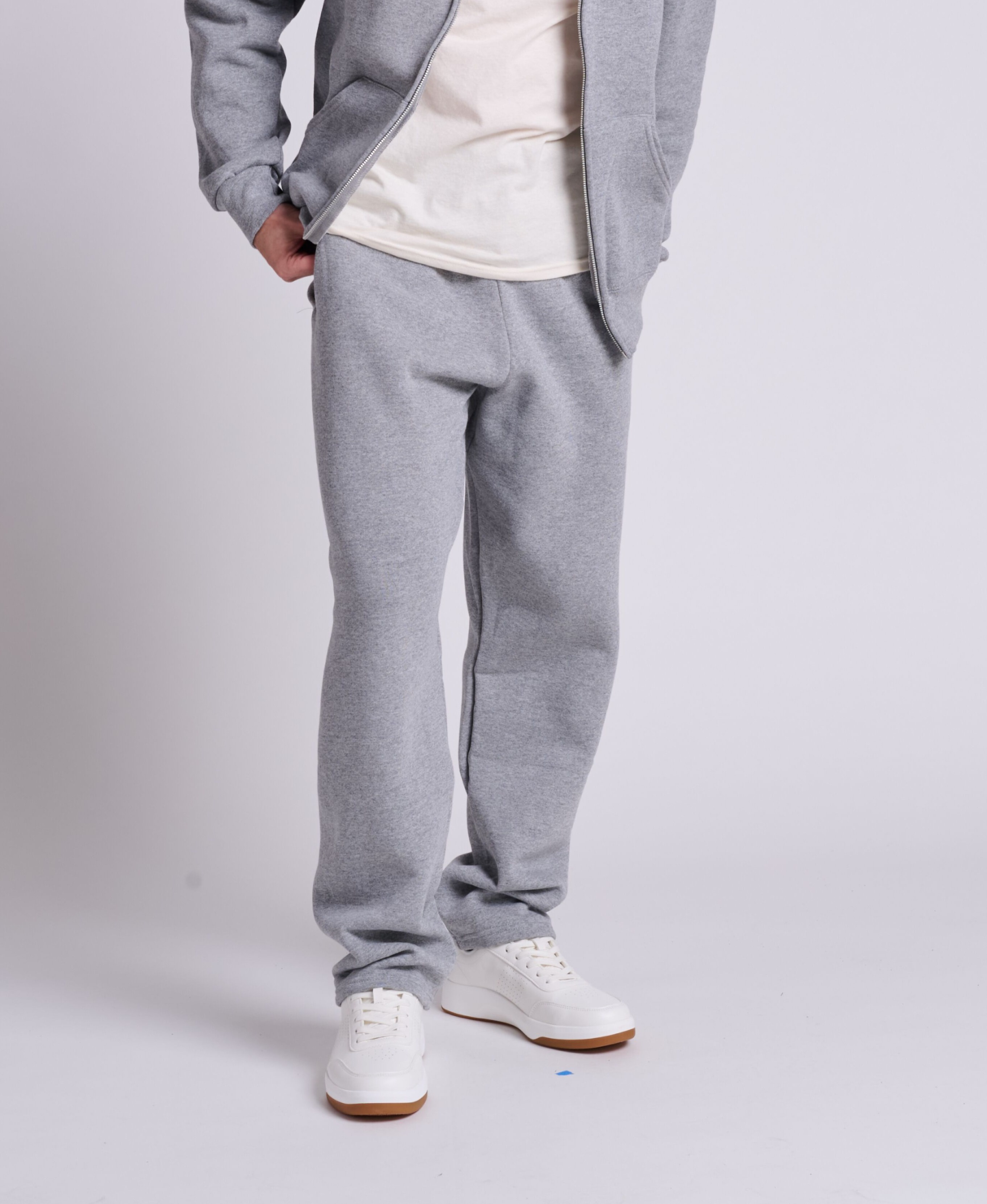 Russell Athletic Men's and Big Men's Dri-Power Fleece Open Bottom Sweatpants, Moisture Wicking, Mid-Weight Cotton Blend, Sizes S-4XL