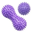 thumbnail image 2 of Spike Peanut Roller & Hedgehog Foot Massage Ball Set - Ideal para tejido muscular profundo, punto gatillo y liberación miofascial, fascitis plantar, presión concentrada y alivio del dolor específico Adepaton 220372-2, 2 of 7