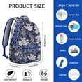 thumbnail image 6 of "Sunflower Themed Backpack - Wildflower Floral Print School Bag, Lightweight Bookbag for Women with Comfortable Straps, Trendy & Practical", 6 of 6