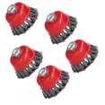 thumbnail image 4 of Steel Wire Wheels5Pcs Steel Wire Wheels Wire Wheel Twisted Wire Wheel Convenient Use, 4 of 5