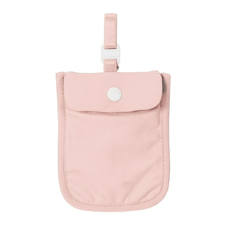 

Small Washable Bra Pouch Pocket Adjustable Lightweight Pink