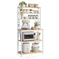 thumbnail image 1 of Cafetería Bakers Rack VASAGLE con estantes de almacenamiento de 6 niveles UKKS119Y01, 1 of 9