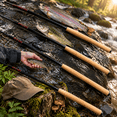 Fly Fishging Rods Tenkara Fly Fishing Rod Combo, 10ft, Lightweight Carbon Fiber Rod with ...