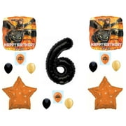 6th How To Train Your Dragon Birthday party balloons decorations