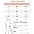 thumbnail image 6 of INSPIRE CHIC Women's Thermal Fleece Nightgown Long Sleeve Ribbed Knit Sleepshirt with Dropped Round Neck & Loose Fit S Black, 6 of 6