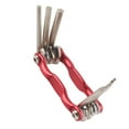 thumbnail image 2 of 7 In 1 Cycling Bike Repair Tool, Compact 7 In 1 Bike Repair Tool Wrench Screwdriver Tool Durable Lightweight  For Perform Maintenance Black,Red,Blue, 2 of 8