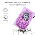 thumbnail image 5 of Fire HD 8 Case (2018/2017/2016, 8th/7th/6th Generation), Allytech Slim Folio Kickstand Auto Sleep Wake Magnetic Closure Cards Pocket Wallet Case Cover for Amazon Kindle Fire HD 8, Cute Cat, 5 of 8