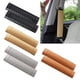 thumbnail image 5 of 2 almohadillas para cinturón de seguridad de cuero sintético para coche, funda para arnés de hombro negro, 5 of 9