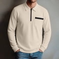 thumbnail image 2 of Awdenio Men's Shirts Casual Short Sleeve 2026 Button Stylish Summer Shirt Color Block Golf Slim Fit Shirts with Collar, 2 of 6