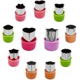 thumbnail image 1 of Juego de 11 cortadores de verduras en forma de mini moldes para galletas, frutas y tartas, de acero inoxidable, para niños, herramientas para hornear y complementos alimenticios, regalo de Navidad, 1 of 7